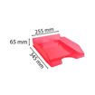 Picture of EXACOMPTA DESK TRAY RASPBERRY